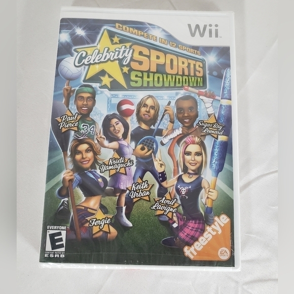 New Sealed Nintendo Wii Sports Celebrity Showdown Video Game - Picture 1 of 3